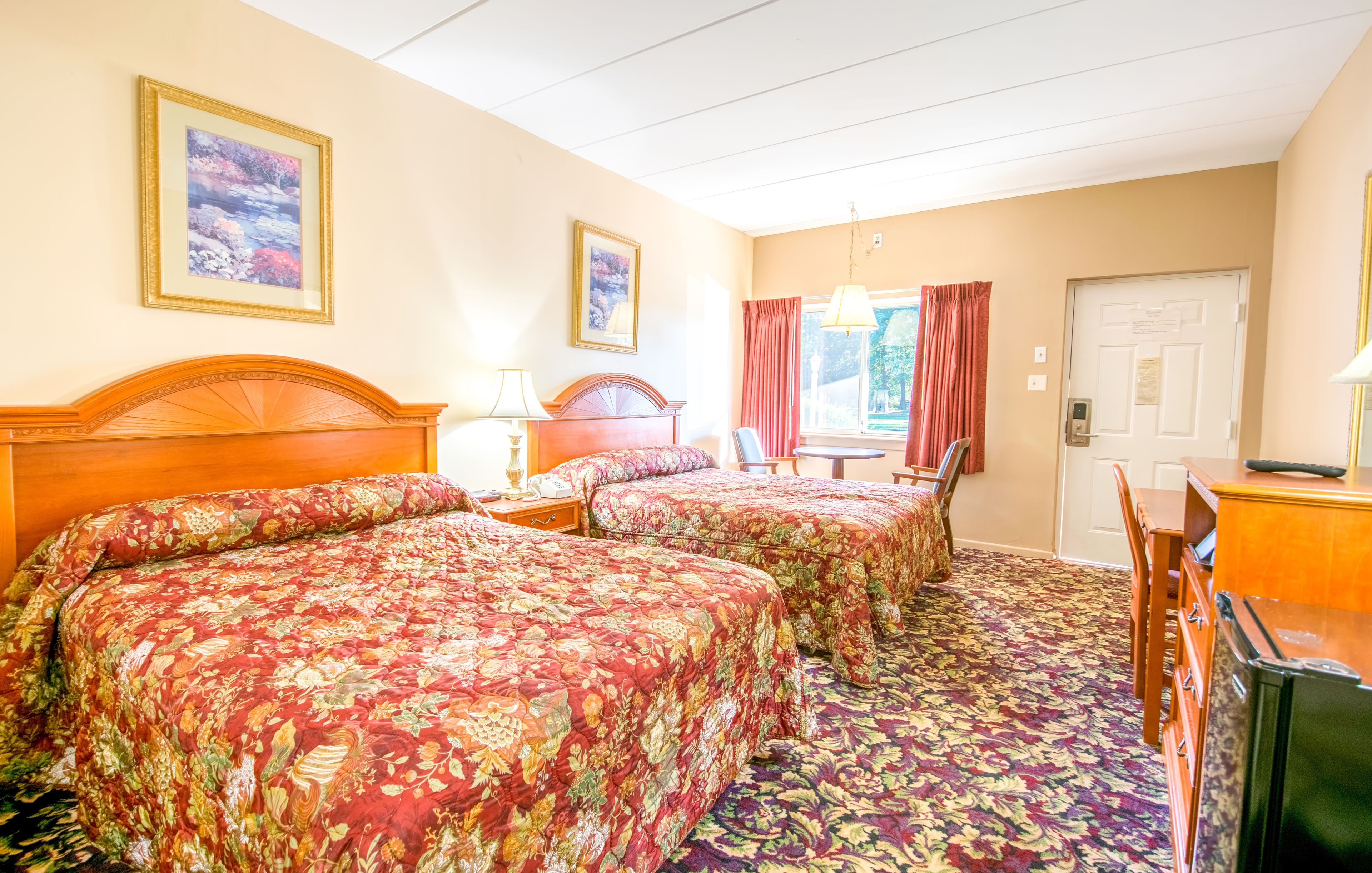 Standard Double Room, 2 Double Beds | Premium bedding, down duvets, desk, blackout curtains