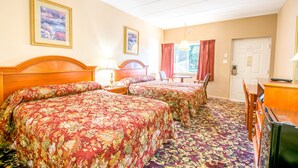 Standard Double Room, 2 Double Beds | Premium bedding, down comforters, desk, blackout drapes - Bay Harbour Motor Lodge (Forked River)