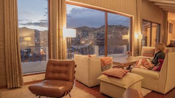 Uitzicht vanuit accommodatie