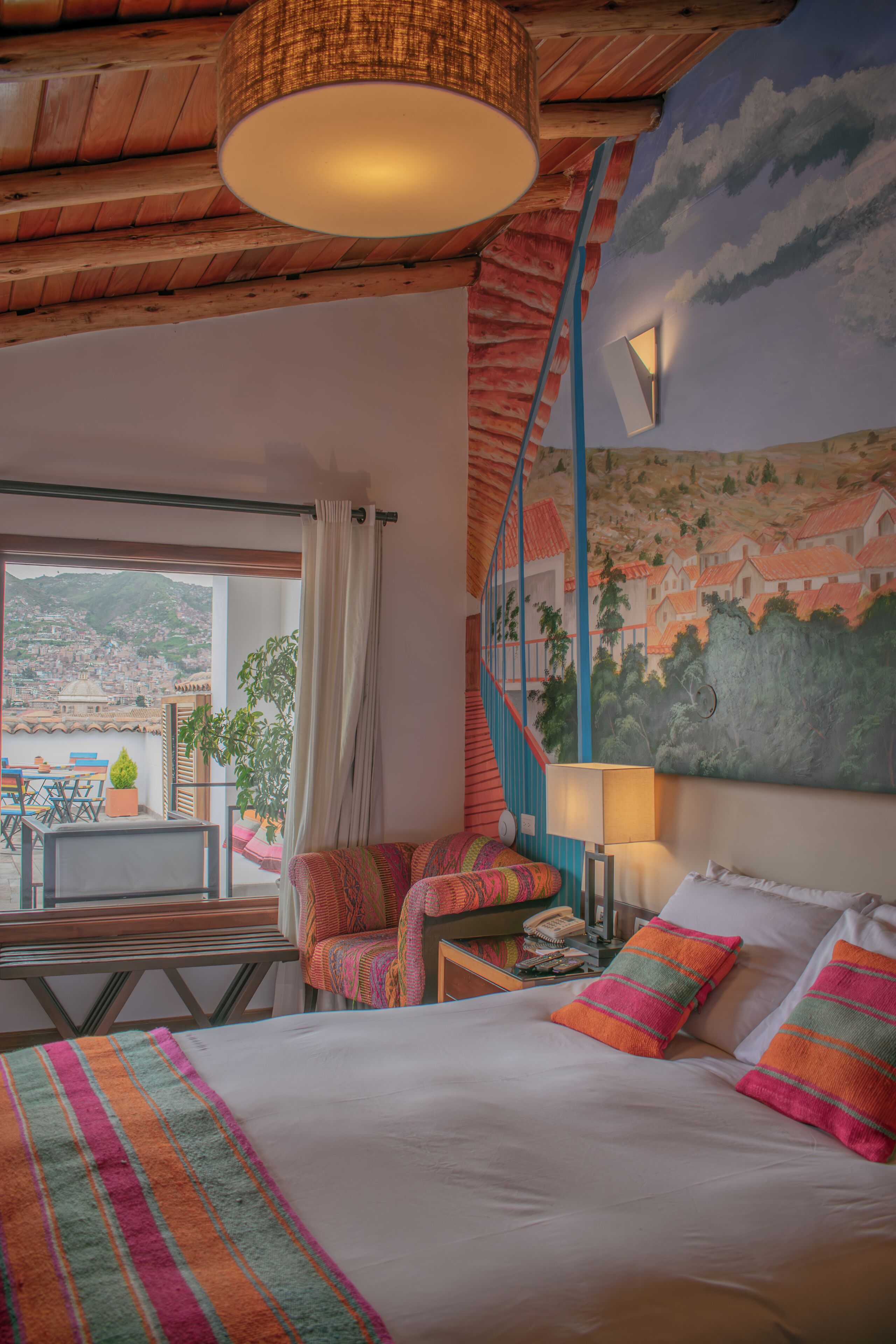 Superior Room, Patio, City View | Egyptian cotton sheets, premium bedding, down comforters, pillowtop beds