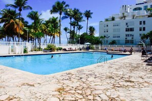 Pool - SPECTACULAR Gem 2-1 @ Marbella del Caribe - Isla Verde Beach (Isla Verde)