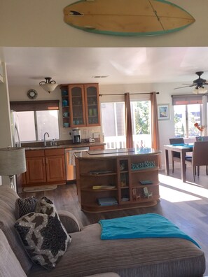 Smart TV, video games, DVD player, books