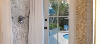 West Palm Beach Home with Cottage, Private & Secluded, HEATED POOL