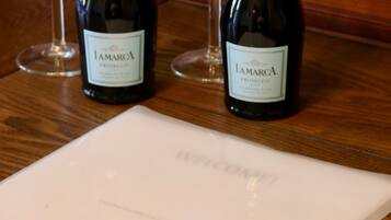 Microwave, stovetop, coffee/tea maker, electric kettle