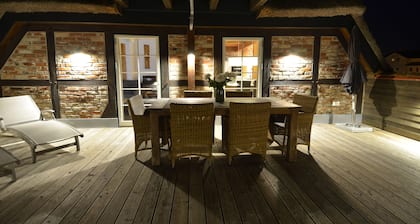 Half-timbered house by the sea between Warnemünde and Kühlungsborn only 300 m to the sea