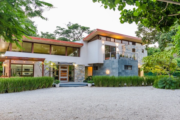 Front of the house