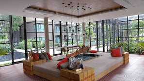 Sitzecke in der Lobby