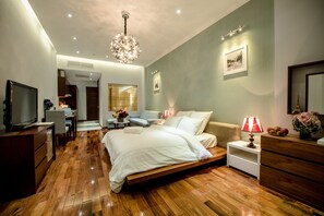 Studio, Stadtblick | Schreibtisch, kostenloses WLAN