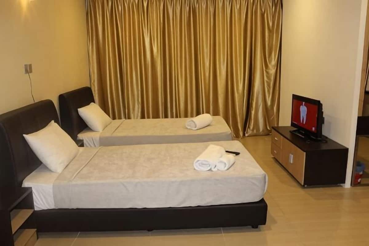 1 bilik tidur, bar mini, seterika/papan seterika, Wi-fi percuma