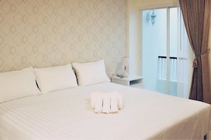 Chambre Double Deluxe | Fer et planche à repasser, Wi-Fi gratuit