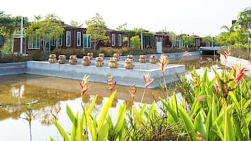 Standardzimmer, 1 Einzelbett, Gartenblick | Blick auf den Garten