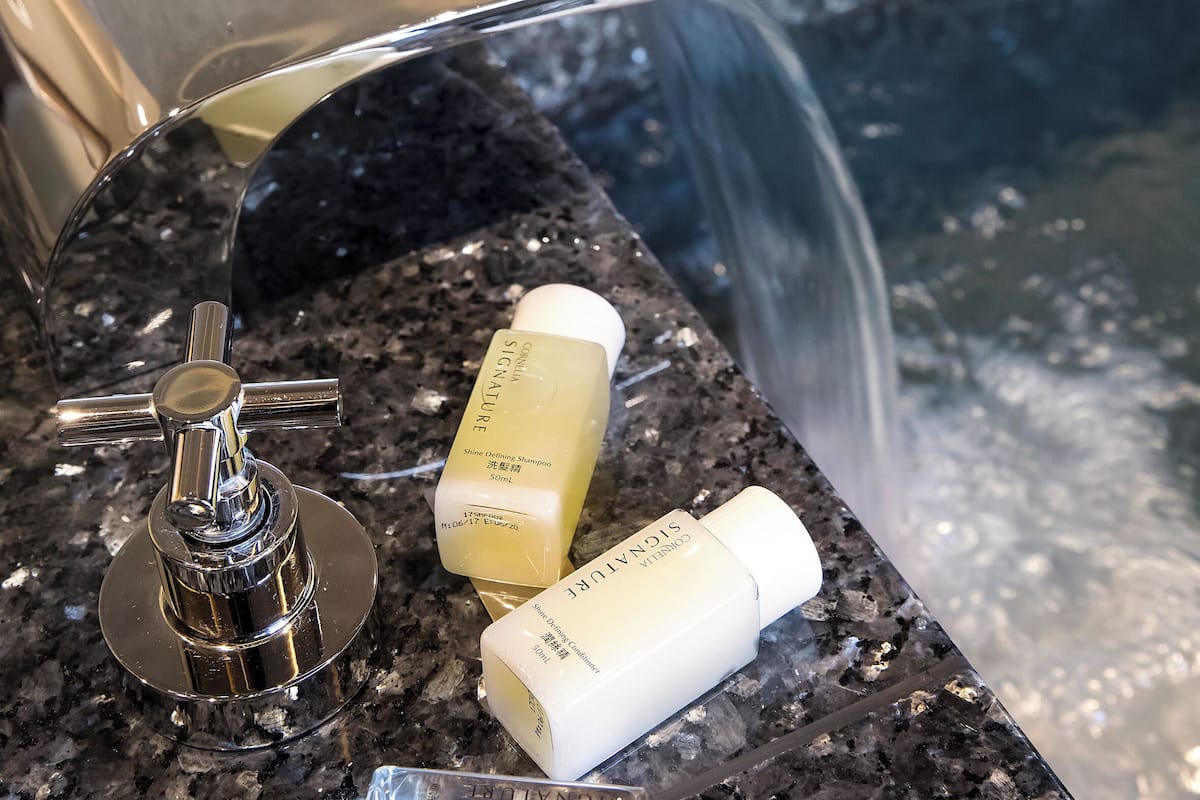 valletta suite | bathroom | separate bathtub and shower, spring water bathtub, hair dryer, bathrobes