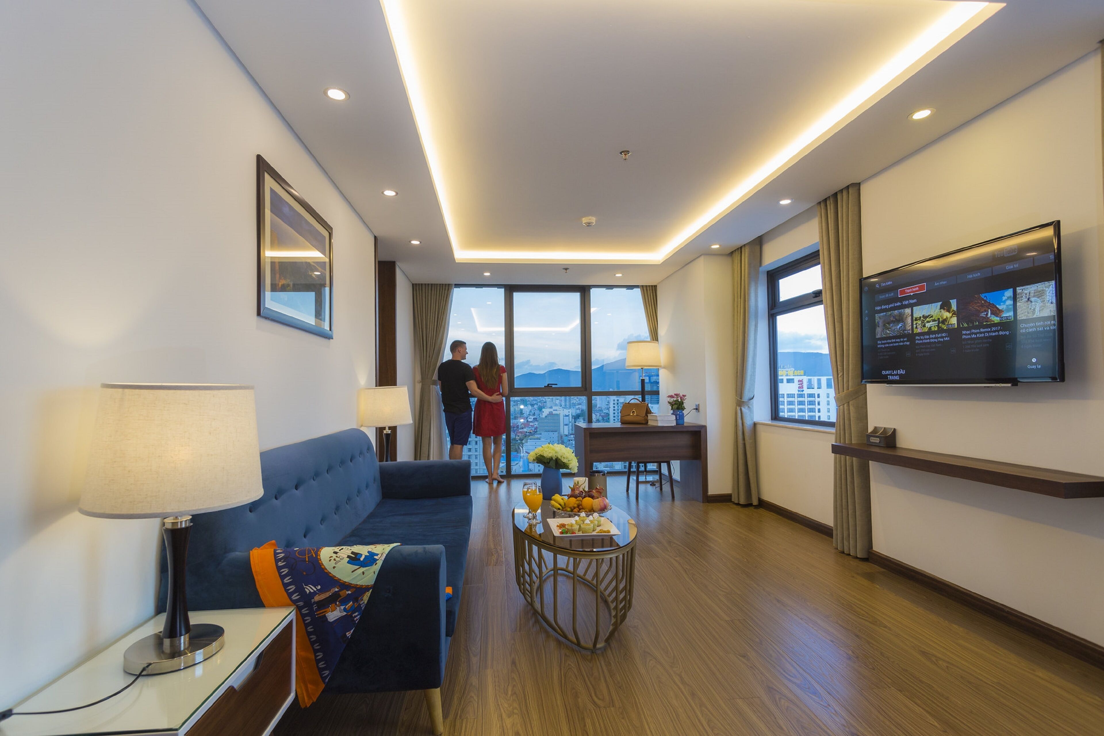 pavilion apartment | 1 bedroom, frette italian sheets, premium bedding, select comfort beds