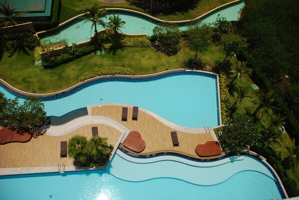 Outdoor pool - The Legend Boathouse - 904 (Cha-am)