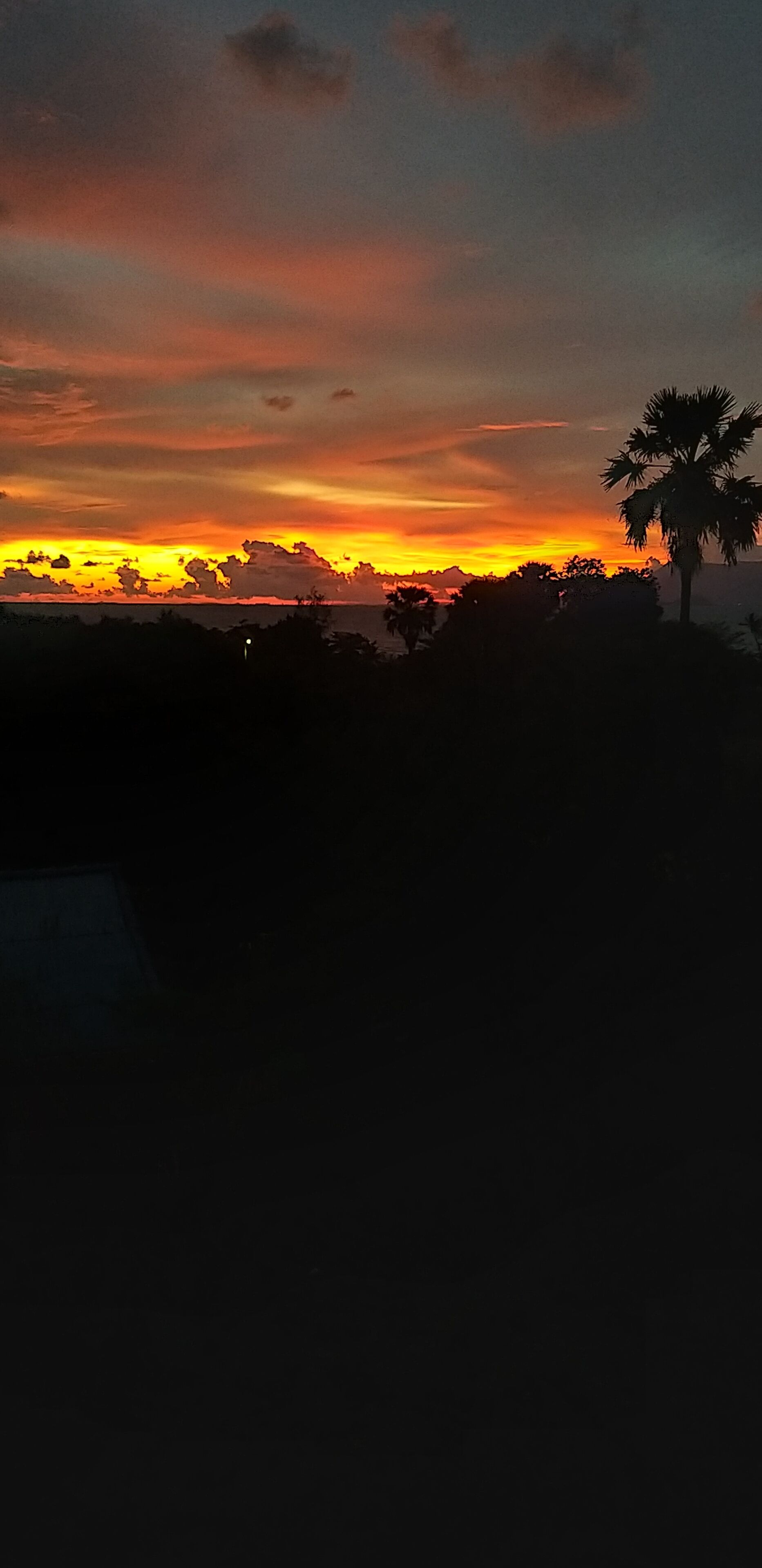 front of property – evening/night