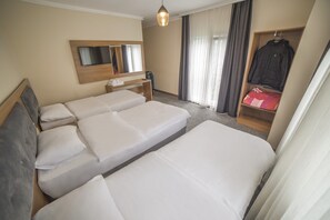 Deluxe Triple Room, 1 Bedroom, Mountain View, Corner | View from room - Butik Inceli Hotel (Çaykara)