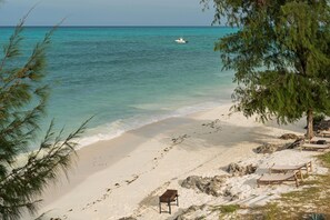 Vue sur la plage/l’océan