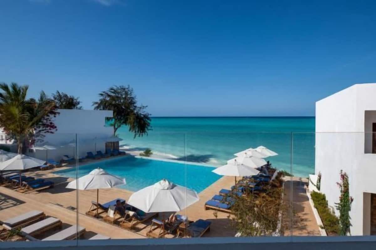 Pool | Outdoor pool, sun loungers