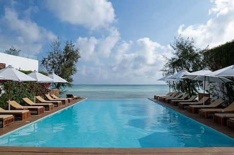 2 outdoor pools, open 7:00 AM to 8:00 PM, pool umbrellas, sun loungers. Nungwi Dreams by Mantis