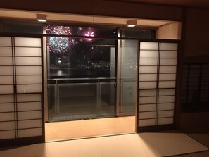 201 Private room with LCD TV, Japanese-style superior room, shared bathroom, ocean view, Non Smoking | 14 bedrooms, blackout drapes, soundproofing, iron/ironing board - Atami Onsen GUEST HOUSE MEGUMI - Hostel (Atami)