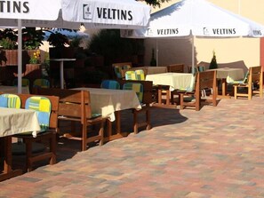 Dinner served, local cuisine