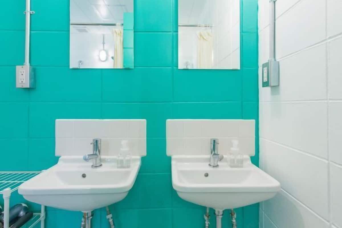 Bathroom | Shower, free toiletries, hair dryer, towels