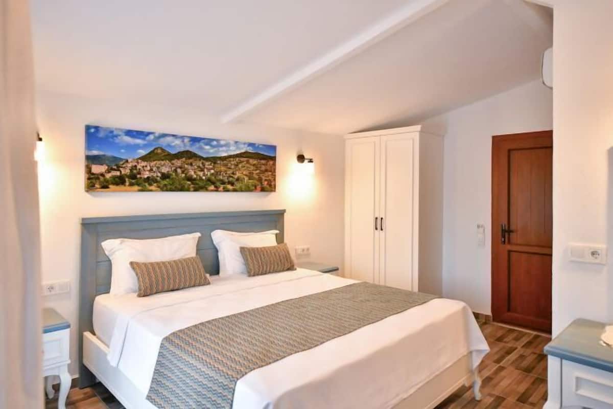 1 slaapkamer, luxe beddengoed, een minibar, een kluis op de kamer