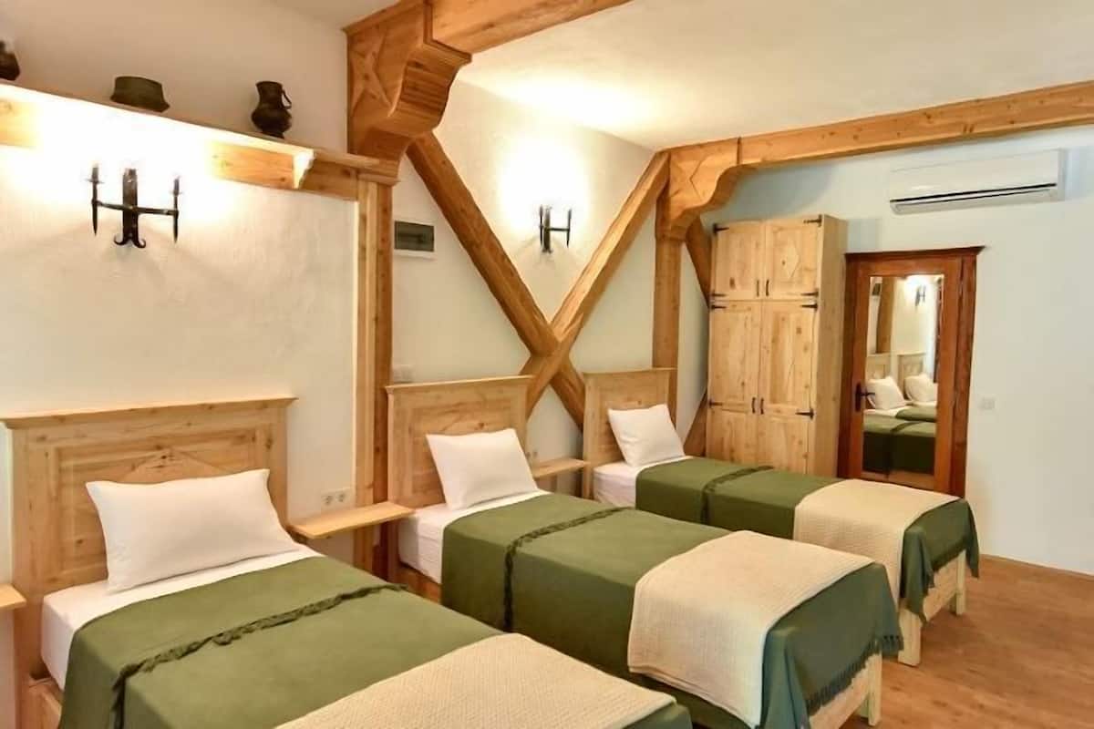 1 slaapkamer, luxe beddengoed, een minibar, een kluis op de kamer