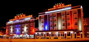 Front of property - evening/night