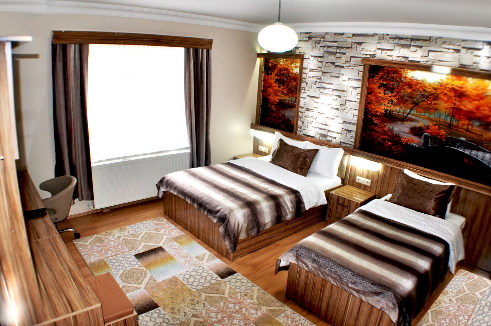 deluxe double room | premium bedding, minibar, in-room safe, desk