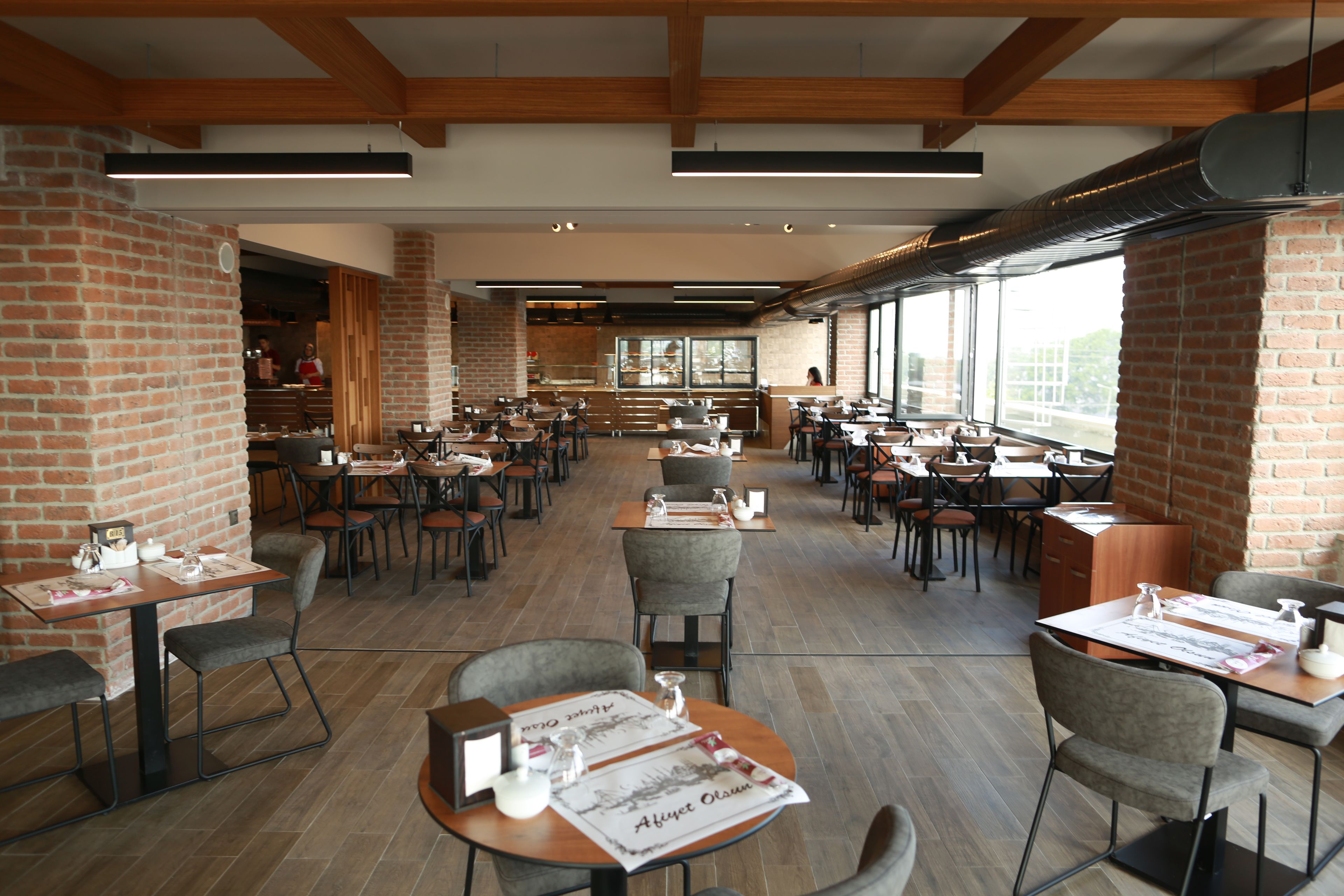 Breakfast, lunch, dinner served; Turkish cuisine 