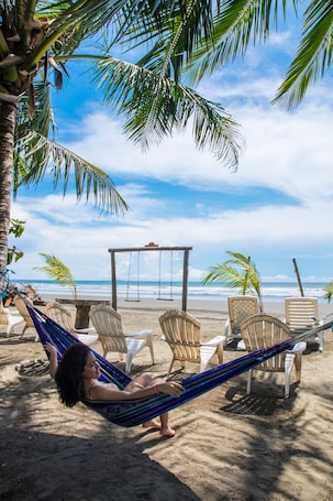 Private beach
