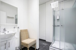 Double Room, No Windows | Bathroom | Hair dryer, towels - 4th Floor Hotel (Reykjavik)