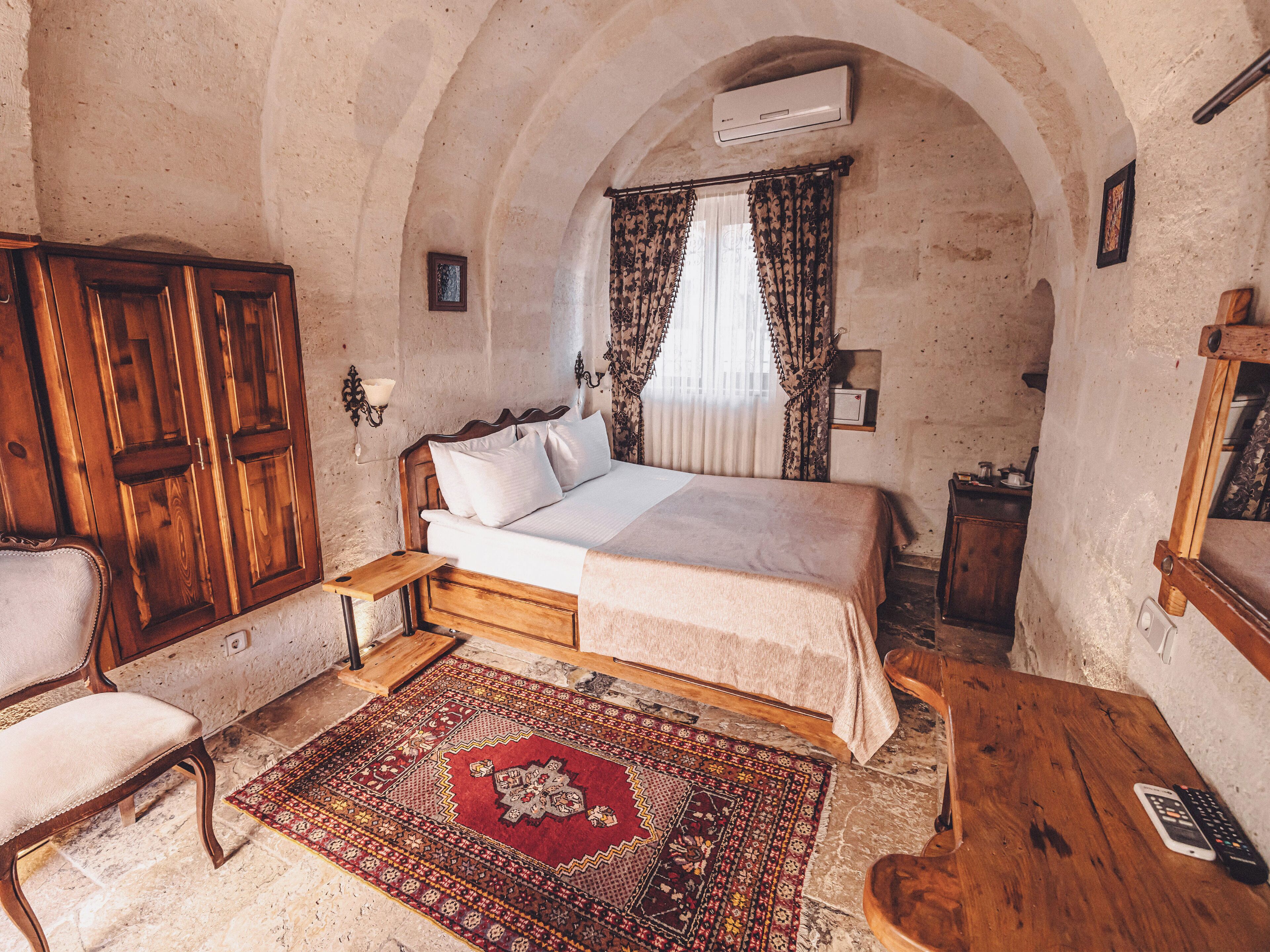 Deluxe Double Hammam Room | 迷你吧、客房内保险箱、办公桌、隔音