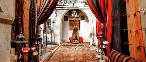 Entrada de la propiedad