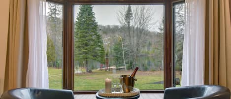 Utsikt fra overnattingsstedet