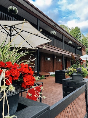 Façade de l’hébergement