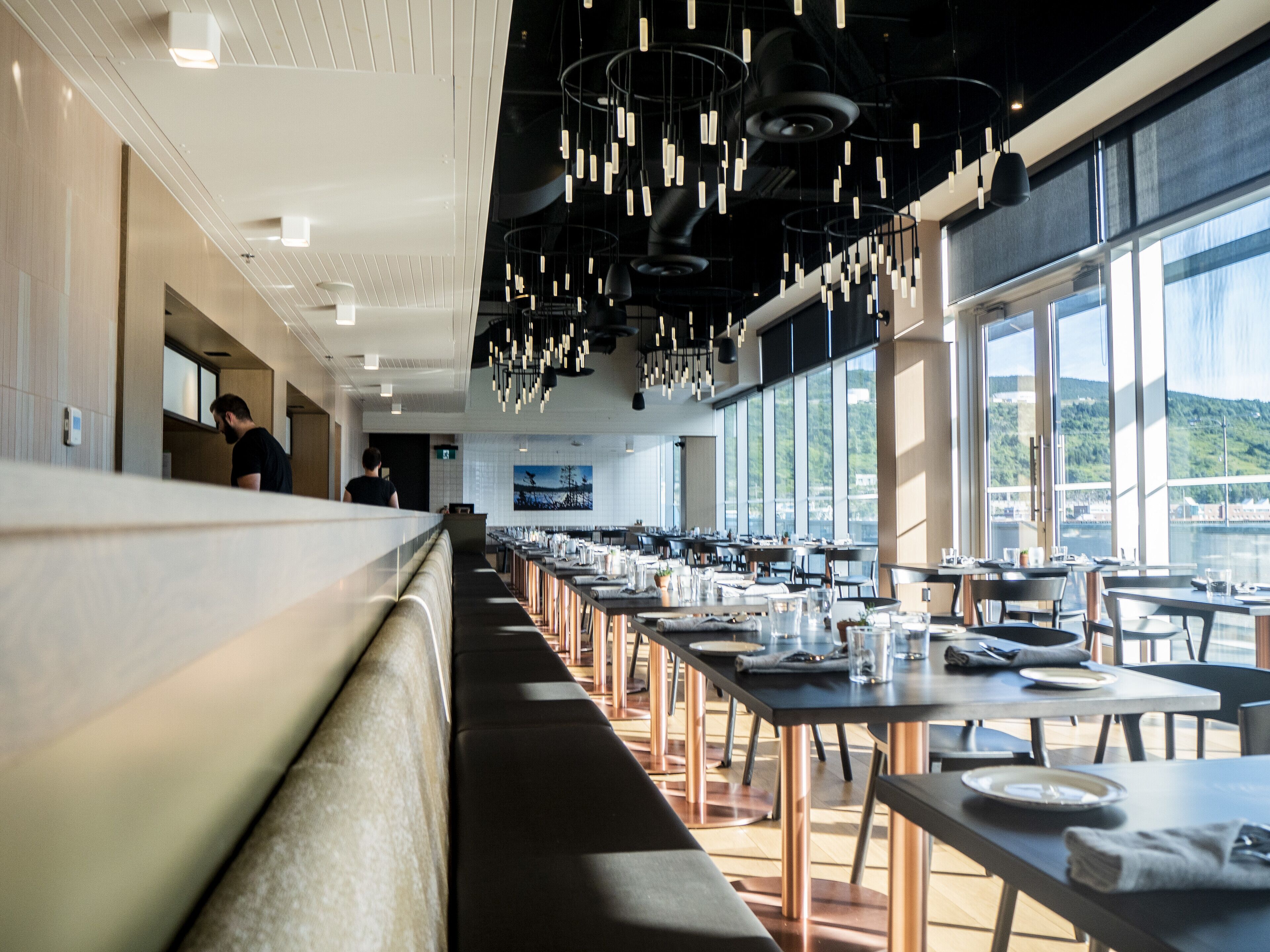 regional cuisine, sea views