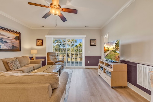 Condo, 2 Bedrooms | Living area | TV