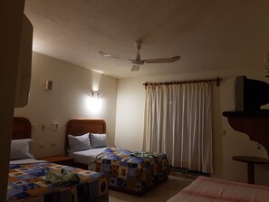 Desk, laptop workspace, iron/ironing board, free WiFi