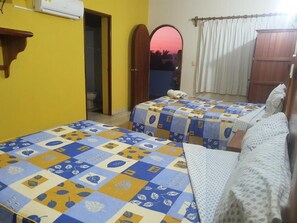 Desk, laptop workspace, iron/ironing board, free WiFi