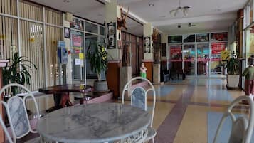 Sittområde i lobbyn