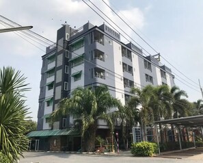 Fassade der Unterkunft