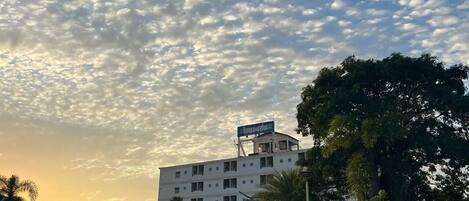 Façade de l’hébergement