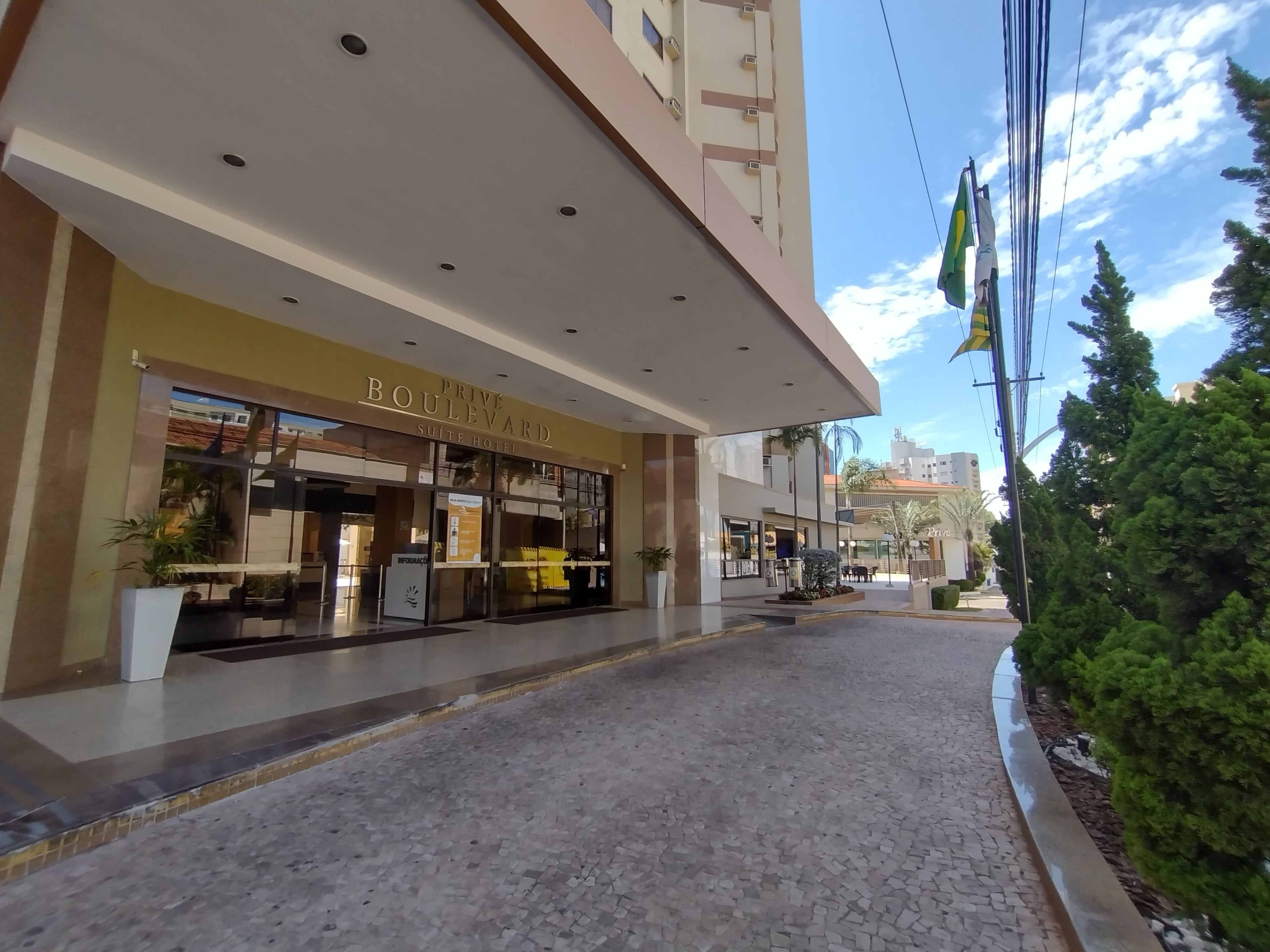 Entrada da propriedade