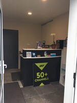 Kioszk be- és kijelentkezéshez