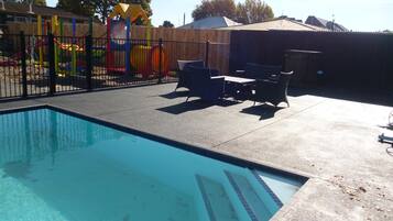 Seasonal outdoor pool