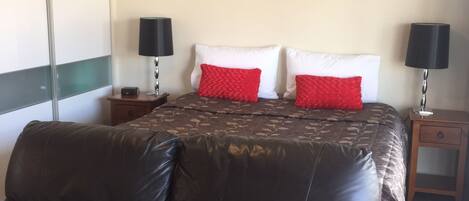 Studio | Premium bedding, pillow-top beds, individually decorated