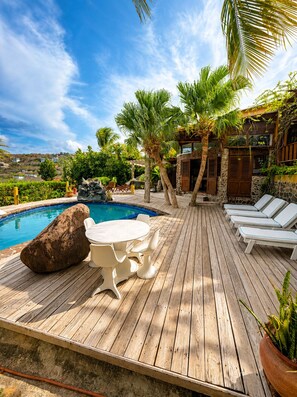 Pool - 3 bedroom Villa with Pool + Ocean Views - Overlooks Golf course (Gros Islet)
