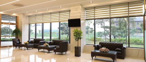 Sala de estar en el lobby